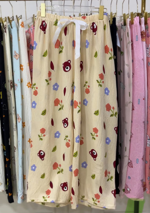 Summer Cute Print Loose Pyjamas